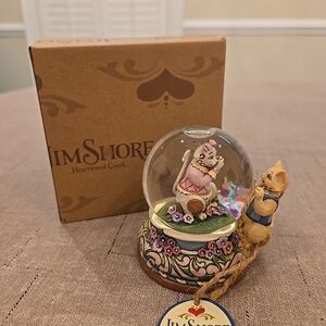 Jim Shore "Kitten Love" Mini Snow Globe